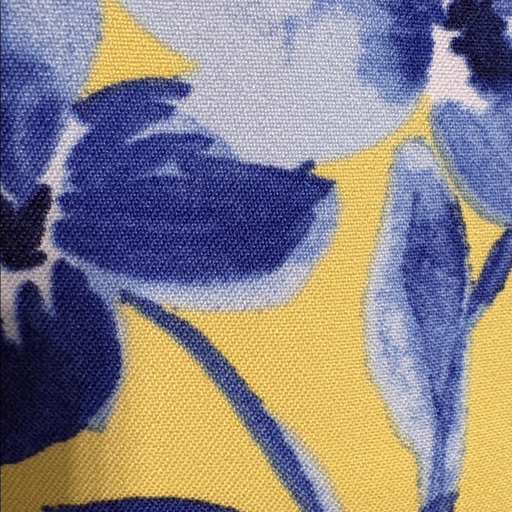 AGB y2K inspired Yellow and Blue Floral Dress Size 12. - Picture 3 of 7